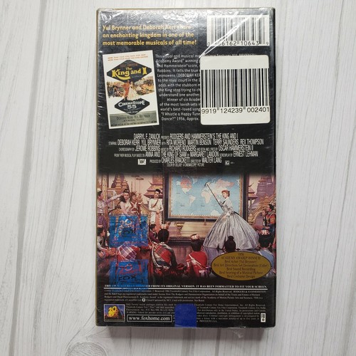 VHS The King And I Rodgers & Hammerstein Yul Brynner Brand New - Picture 2 of 2