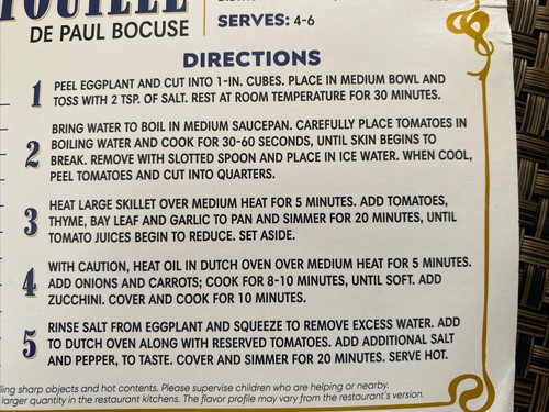 NEW Disney Ratatouille Remy Cast Member Preview Postcard 2021 - Picture 6 of 7