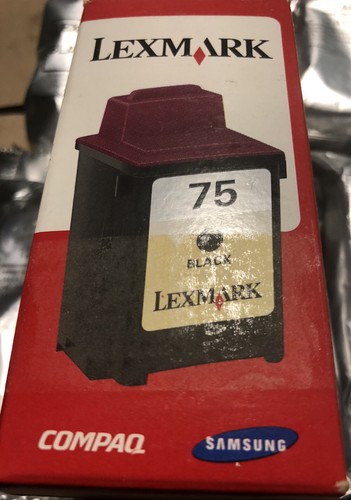 Lexmark Black High Yield Ink Cartridge 12A1975. 8 Cartridges Included - Picture 4 of 5