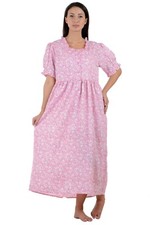 Printed Pure Cotton Short Sleeve Nightdress | Cotton Lane