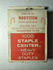 Similar To Bostitch STCR5019, 9/16 Length Power Crown Staples