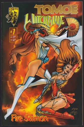 Tomoe Witchblade Fire Sermon #1 September 1996 (1st Printing)