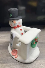 2023 Hallmark 20th Ann Sing-Along Showman Snowman Plush Sound, Light Motion NEW