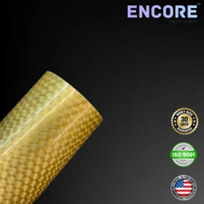 Encore® EFX21 Gold Small Engine Turn Vinyl for Decals/Stickers - MADE IN USA