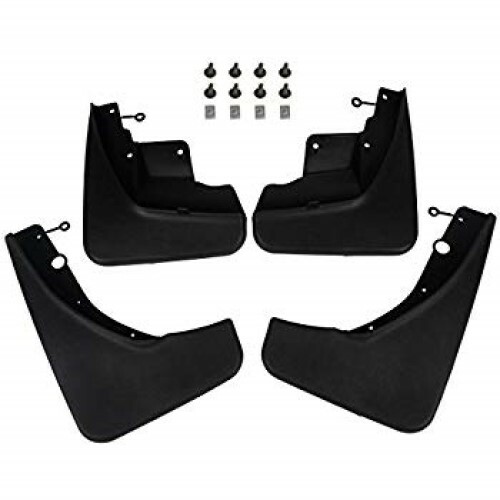 2011-2020 Jeep Grand Cherokee Deluxe Front /& Rear Molded Splash Guards Mud Flaps