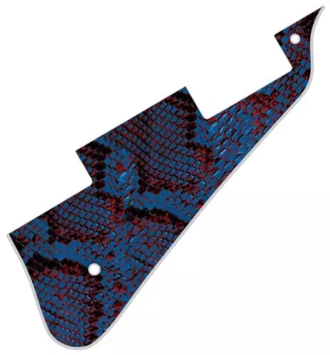 Pickguard Pick Guard   Compatible with Gibson Les Paul Guitar Snakeskin BL