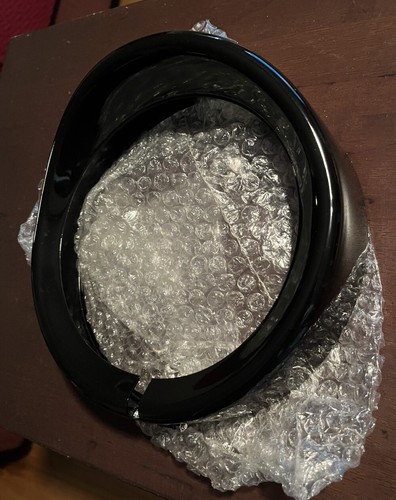 Black Headlight Bezel With Visor 7” For Harley-Davidson - Picture 5 of 6