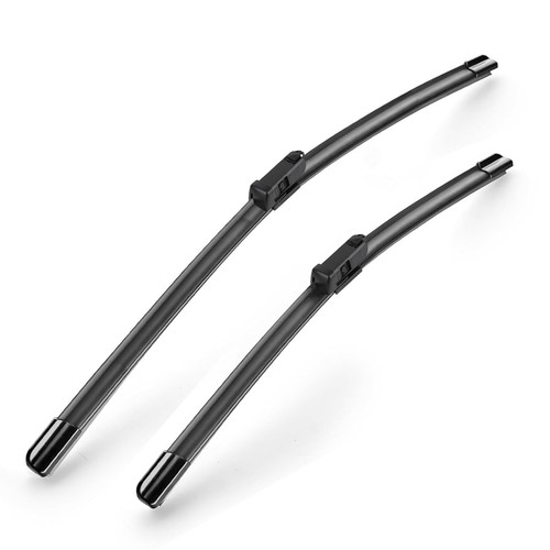 24"+19" Premium Bracketless Wiper Blades For 2013-2017 Volkswagen CC All Season - Picture 9 of 11