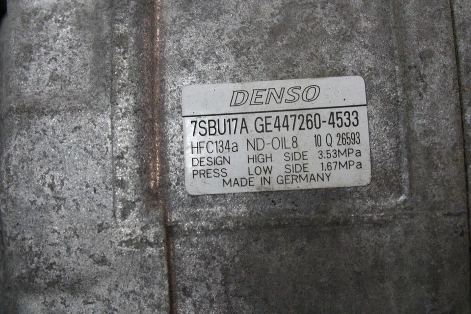 2014 BMW 328D XDRIVE - AC COMPRESSOR 9216466 OEM 14 15 - Image 4 of 4