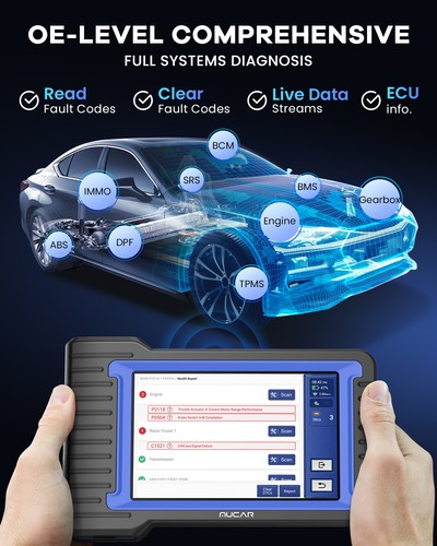MUCAR VO7 Bidirectional Scanner All System Car Diagnostic Scan Tool Key Code - Picture 12 of 15