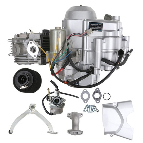 125cc Electric Start Engine Motor Kit 3+1 Reverse for Go Kart Golf Cart 90 110cc - Picture 9 of 57