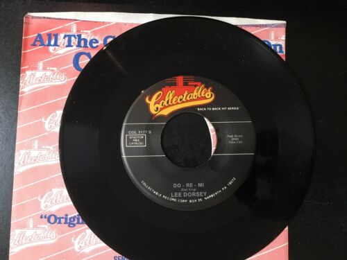 LEE DORSEY do re mi / BOBBY LEWIS one track mind COLLECTABLES 45 NM - Picture 2 of 4