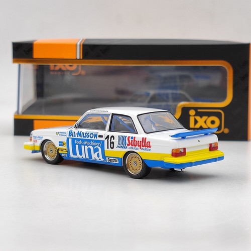 IXO 1:43 VOLVO 240 -#16 -GRANBERG/PETERSSON -ETCC MONZA 1984 GTM152LQ Diecast - Foto 3 di 7