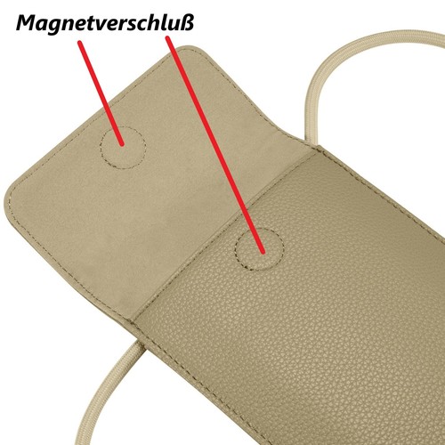 Handy Tasche Hülle mit Kordel zum Umhängen für Apple Samsung - Bild 7 von 26