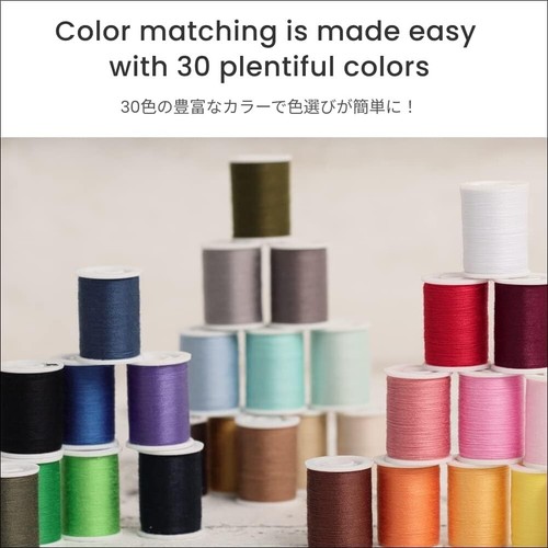 Durable 30-Color Sewing Threads Kit for Effortless Needle Threading and Matching - Picture 5 of 11