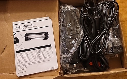 AT-HAIHAN 2 in 1Surface Mount and Grille Flashing COB LED Amber S... - Bild 1 von 2