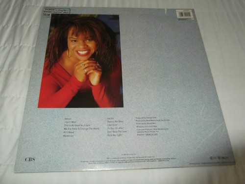 Denice Williams ~ As Good As It Gets (LP) CBS Records 1988 ~ 4629201 - Bild 2 von 3