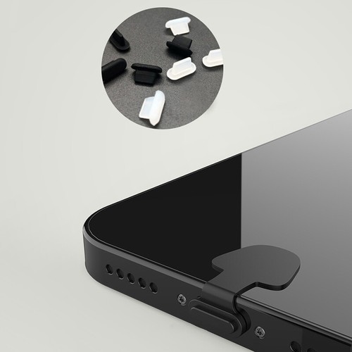 Charging Port Anti-Dust Dirt Plug For IPhone Samsung USB Type-C Port Protecto AT - Zdjęcie 4 z 15