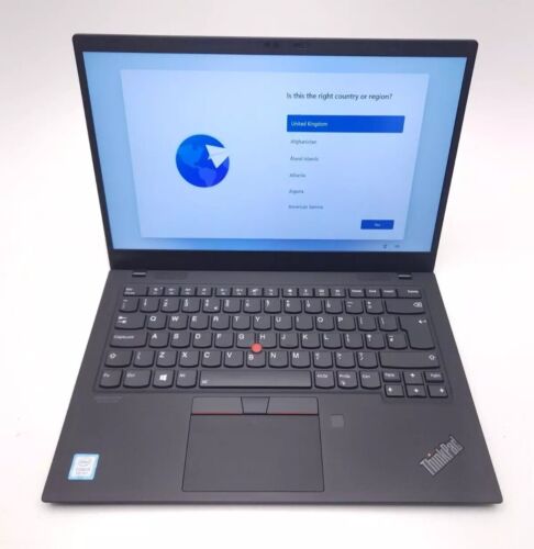 Lenovo ThinkPad X1 Carbon 7th Gen 14" i5-8365U 16GB RAM 1TB SSD Win 11 Pro - Picture 3 of 7