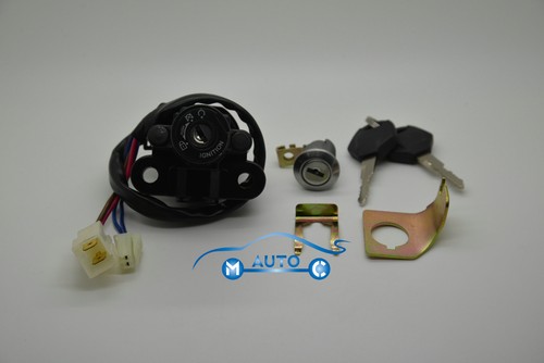Ignition Switch + Lock Key For Yamaha YZF R6 03-05 04 06-11 07 08 10 R6S 03-09 - Picture 2 of 3