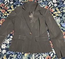 Woman  s Lind Sleeve Blazer Open Front Lapel Collar Blazer With Pockets