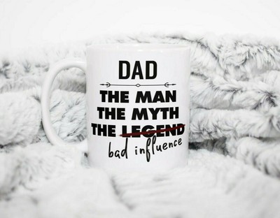 Beer Dad The Man The Myth The Bad Influence Mug Best Gift For Friends & Family Beer Dad The Man The Myth The Bad Influence Mug Best Gift For Friends & Family