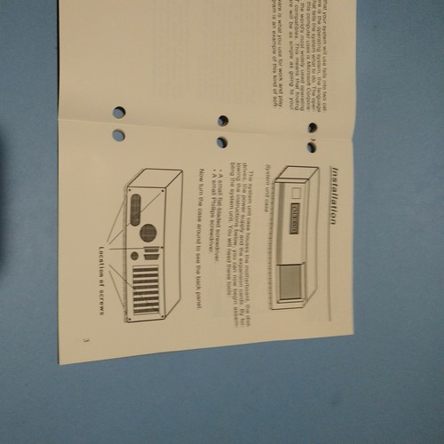 VINTAGE KOMPUTER DATA1000 80386 PŁYTA GŁÓWNA INSTRUKCJA OBSŁUGI PODRĘCZNIK - Zdjęcie 6 z 9