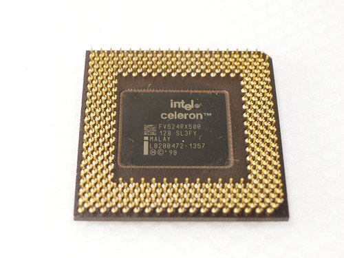 INTEL P3 Celeron FV524RX500 128 SL3FY Processor CPU - Picture 3 of 3