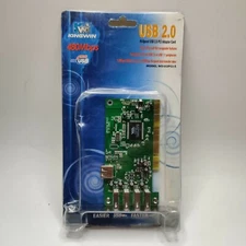 U2PCI-5, Kingwin, Hi Speed USB 2.0 PCI Adapter Card, Brand New!