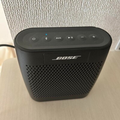 Bose SoundLink Color II Bluetooth Speaker Black Tested Japan