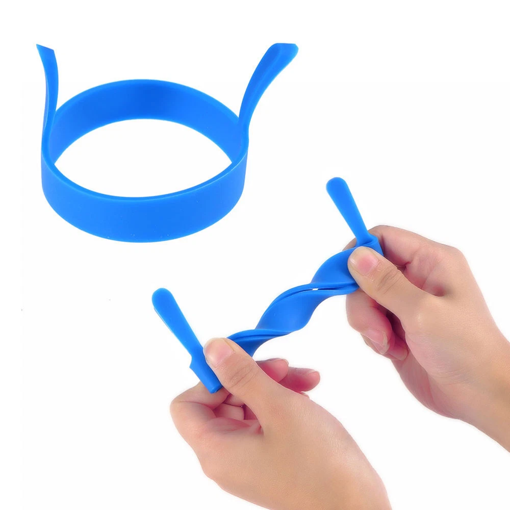 6PCS Silicone Round Egg Cooker Fried Egg Round Egg Rings Egg Shaper for Cooking