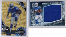 PHILLIP DORSETT - 2x Lot 2015 High Tek GOLD /50 & Spectra Monumental Materials