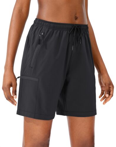 Women's Hiking Cargo Shorts Quick Dry Lightweight Summer Shorts for Women Tra... - Picture 2 of 7