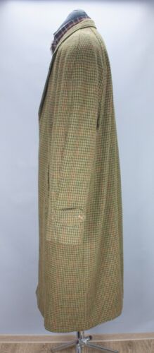 P & J Haggart Houndstooth Tweed Glencheck RAGLAN Balmacaan Jacket Overcoat sz 46 - Picture 9 of 24