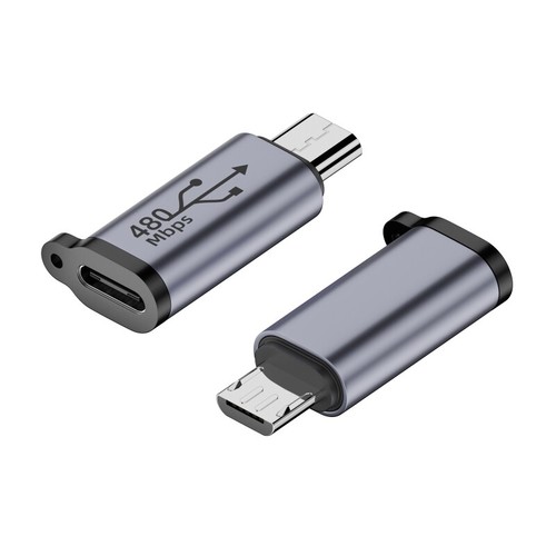 to Micro USB Mini USB Adapter Type-C Female To Micro Usb Male Converter - Photo 5 sur 15