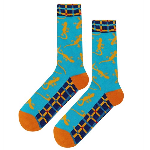NWT Lizard Dress Socks 4 Pack Novelty Men 8-12 Crazy Fun Sockfly - Picture 5 of 6