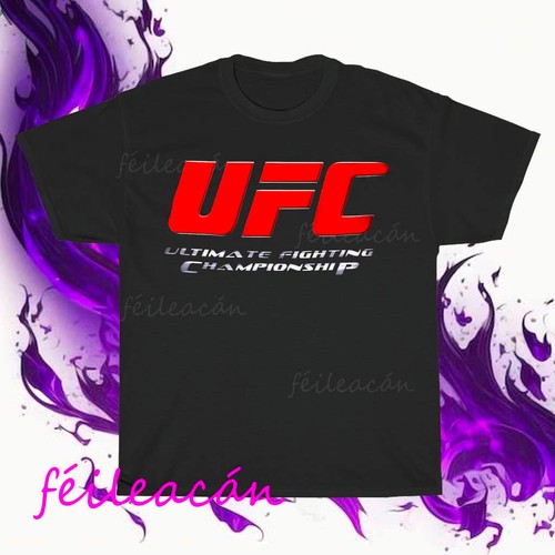 Brand New UFC 1 Orginial Logo American T-Shirt Funny Size S to 5XL - 第 2/5 張圖片