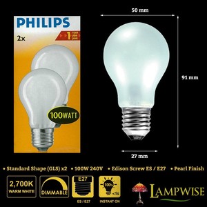 30 X 60W ES EDISON SCREW CAP E27 PEARL STANDARD TRADITIONAL LIGHT BULB LAMPS