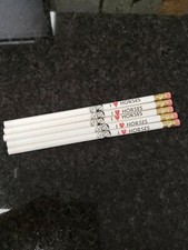 I Love Horses Heart Horses 5 Pencil lot. New unused