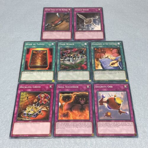 Yugioh Maximillion Pegasus 40 Karten Duellant Königreich Deck blau Augen Toon Drache Neuwertig - Bild 4 von 5