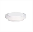 HERRAJES EVI White Doorstop Adhesive Stainless Steel White Rubber Ref. I-203 ...