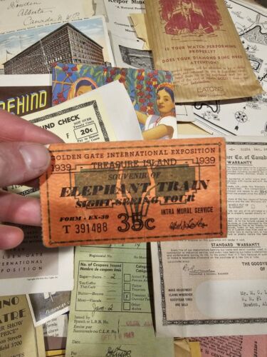 Lot of Various Vintage Receipts, Travel Vouchers, Letters Etc - 1930s And 1940s - Picture 12 of 12