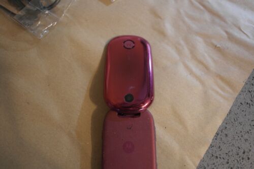 Teléfono Móvil Retro Motorola U9 - (Rojo) Años 2000 Abatible GSM UE/Reino Unido - Imagen 14 de 15