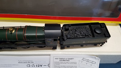 HORNBY R.2389 GWR GREEN 4-6-0 CASTLE CLASS "BUILTH CASTLE" #4086 VERY GOOD BOXED - Picture 5 of 15