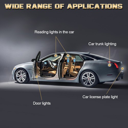 2X LED Dome Light for Freightliner Sprinter 2500 3500 02-17 Festoon Bulb 39MM - Foto 4 di 10