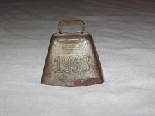 VINTAGE OLD 1938 RING FOR WICHITA KANSAS SOUVENIR METAL BELL