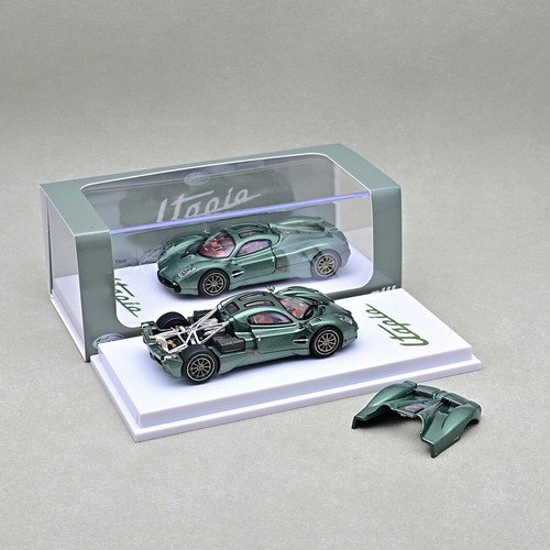 CM Model 1/64 Scale Pagani Utopia Green Diecast Car Model Toy Gift NIB - Picture 4 of 5