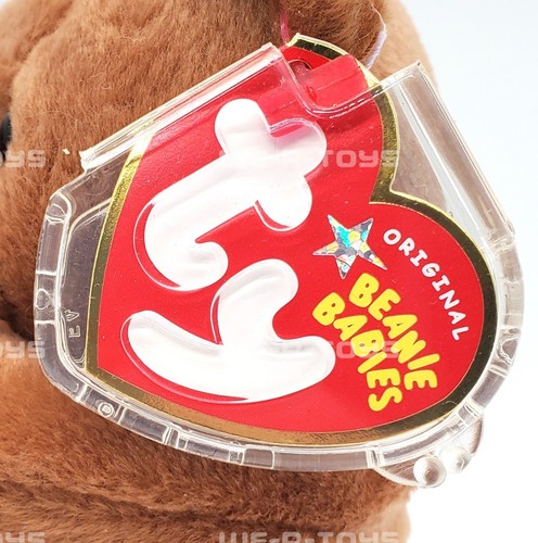 Peluche Ty Beanie Babies Hoops the Bear con baloncesto 2005 - Imagen 3 de 7