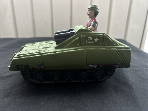 Vintage Gi Joe 1986 Bazooka Tank Floating Rubber Bath Toy - Picture 3 of 8
