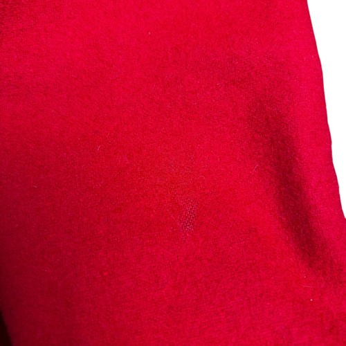 Vintage 90's Pendleton 100% Virgin Wool Natural Fibers Red Work Jacket Small - Picture 9 of 12